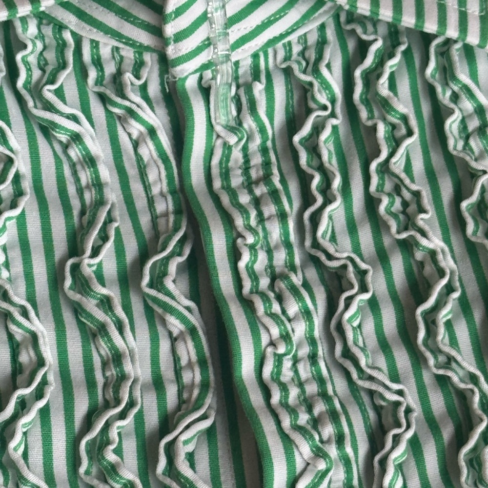 Ralph Lauren Mint Striped Dress Shirt - Picture 5 of 10